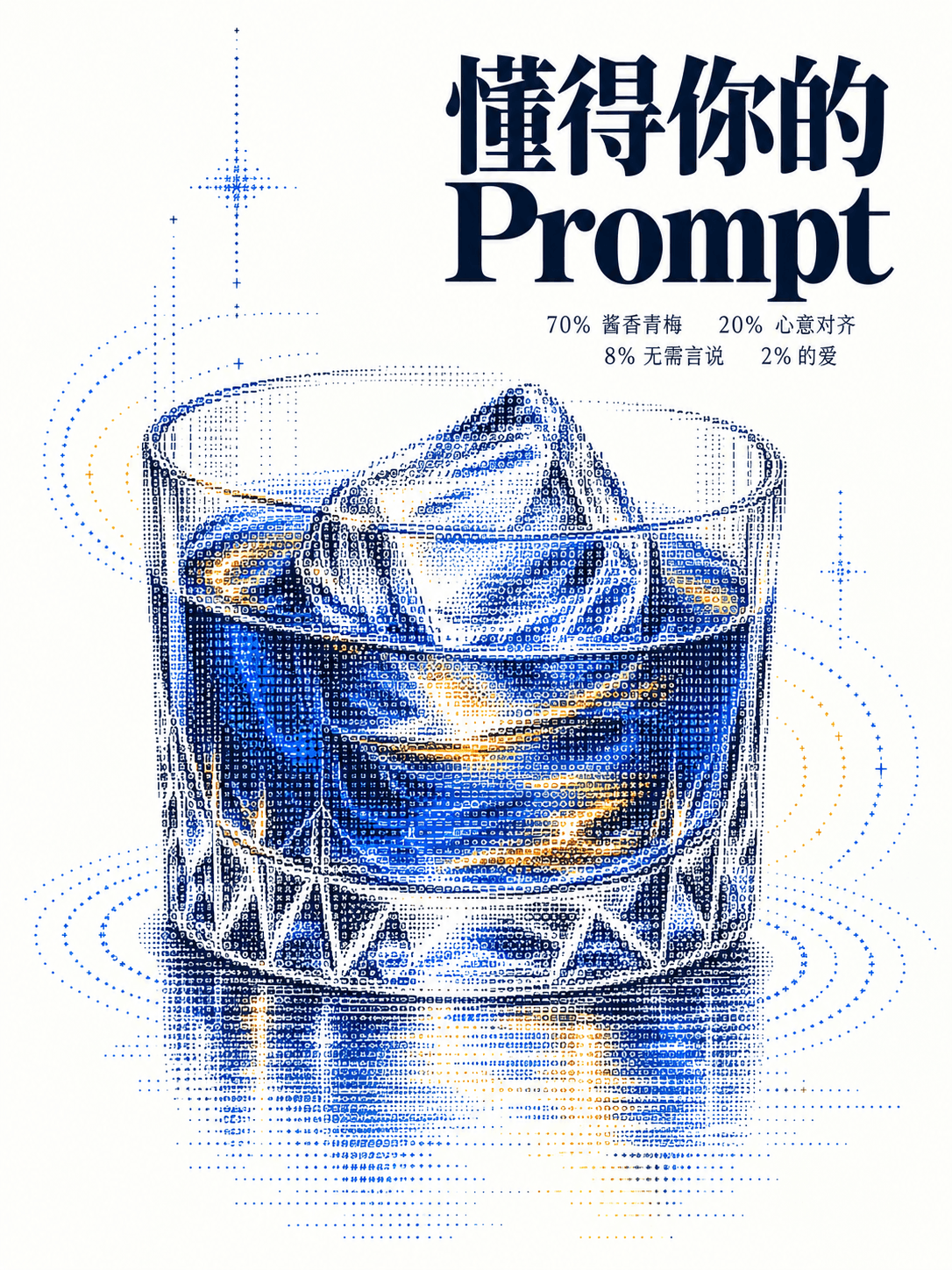 懂得你的 Prompt艺术海报